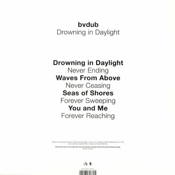 bvdub : Drowning in Daylight (2xLP, Album, Ltd, Cle)