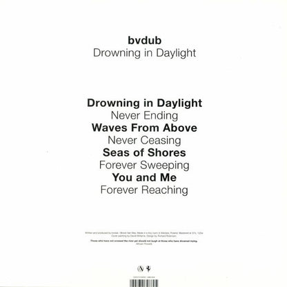 bvdub : Drowning in Daylight (2xLP, Album, Ltd, Cle)