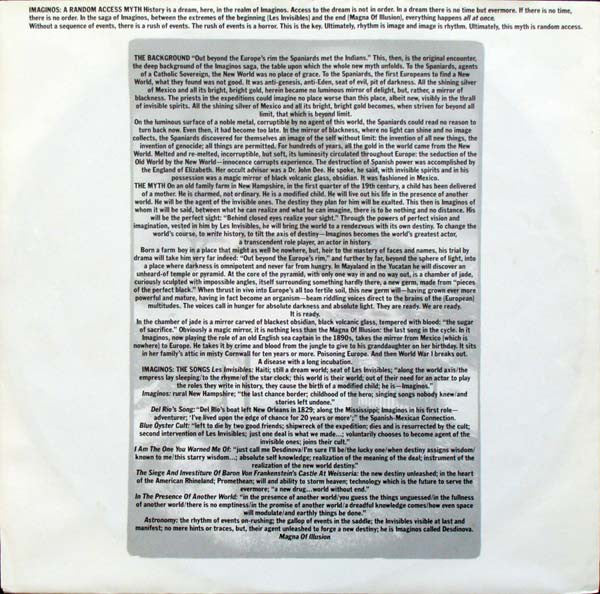 Blue Öyster Cult : Imaginos (LP, Album)