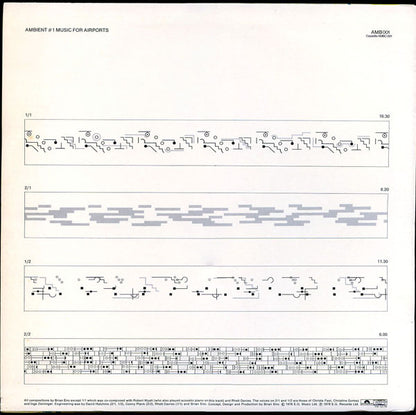 Brian Eno : Ambient 1 (Music For Airports) (LP, Album)