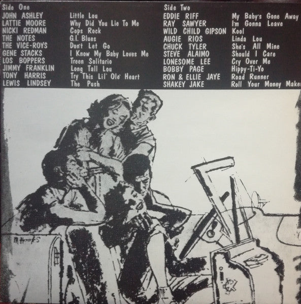 Various : Desperate Rock N' Roll Volume Nine (LP, Comp)