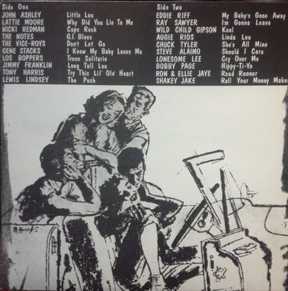 Various : Desperate Rock N' Roll Volume Nine (LP, Comp)