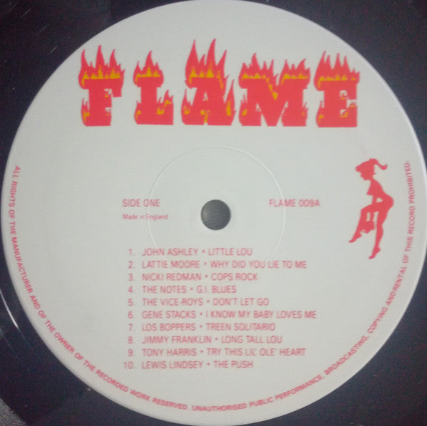 Various : Desperate Rock N' Roll Volume Nine (LP, Comp)