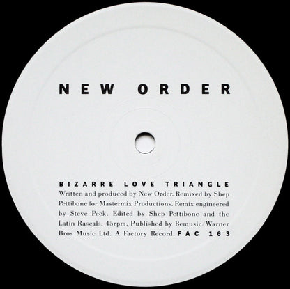 New Order : Bizarre Love Triangle (12", Single)