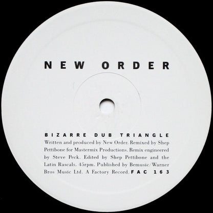 New Order : Bizarre Love Triangle (12", Single)