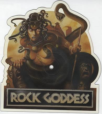 Rock Goddess : I Didn't Know I Loved You (Till I Saw You Rock And Roll) (7", Shape, Single, Pic)