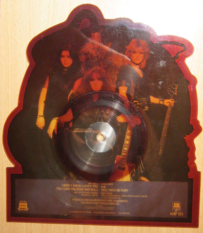 Rock Goddess : I Didn't Know I Loved You (Till I Saw You Rock And Roll) (7", Shape, Single, Pic)