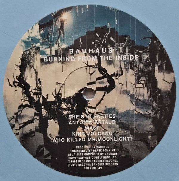 Bauhaus : Burning From The Inside (LP, Album, Ltd, RE, RM, Blu)
