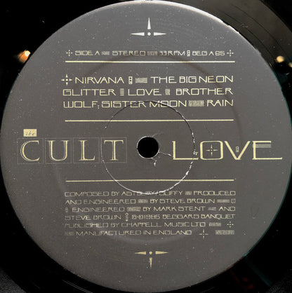The Cult : Love (LP, Album, RE, Gat)