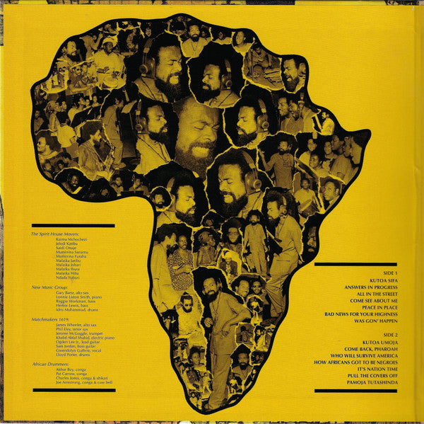 Imamu Amiri Baraka* : "It's Nation Time" African Visionary Music (LP, Album, RE, RM, Gat)