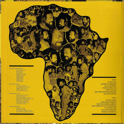 Imamu Amiri Baraka* : "It's Nation Time" African Visionary Music (LP, Album, RE, RM, Gat)