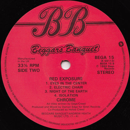 Chrome (8) : Red Exposure (LP, Album)