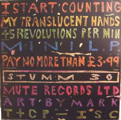 I Start Counting : My Translucent Hands (LP, MiniAlbum)