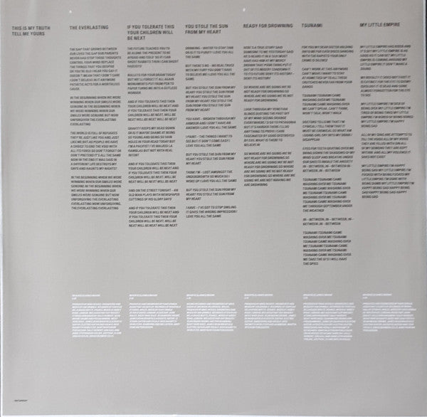 Manic Street Preachers : This Is My Truth Tell Me Yours (2xLP, Album, RE, RM, Gat)