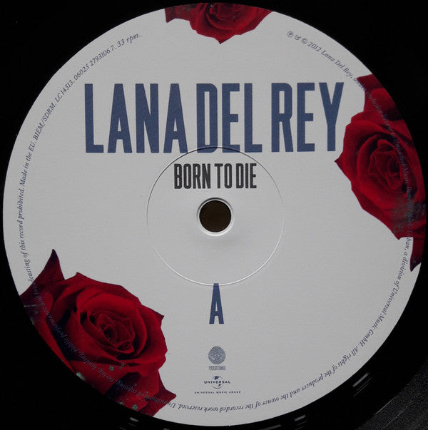 Lana Del Rey : Born To Die (LP, Album, RP, Gat)