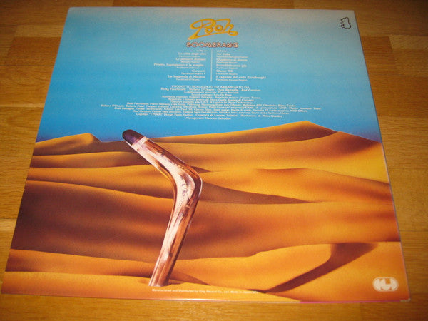 Pooh : Boomerang (LP, Album, Gat)