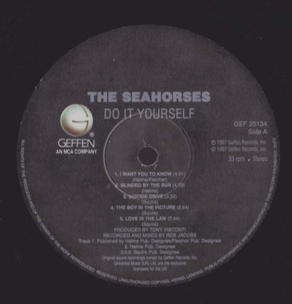 The Seahorses : Do It Yourself (LP, Album)