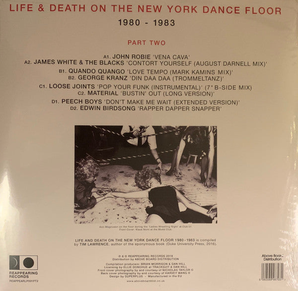 Various : Life & Death On The New York Dance Floor 1980-1983 (Part Two) (2x12", Comp)