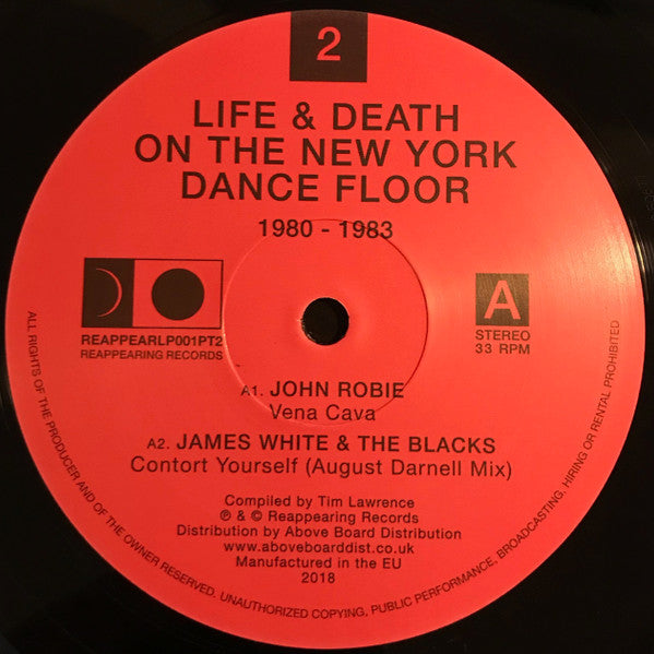 Various : Life & Death On The New York Dance Floor 1980-1983 (Part Two) (2x12", Comp)