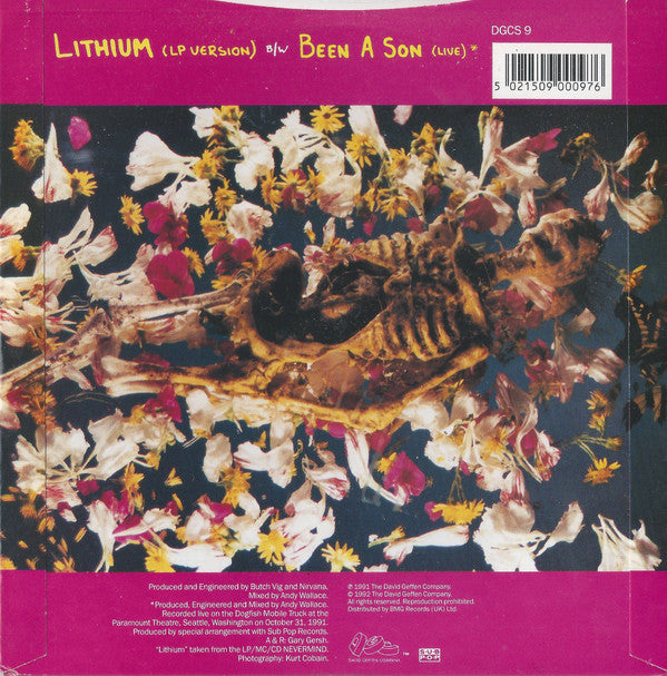 Nirvana : Lithium (7", Single)