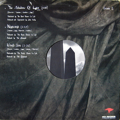 The Damned : The Shadow Of Love (The Pressure Mix) (12", Single)