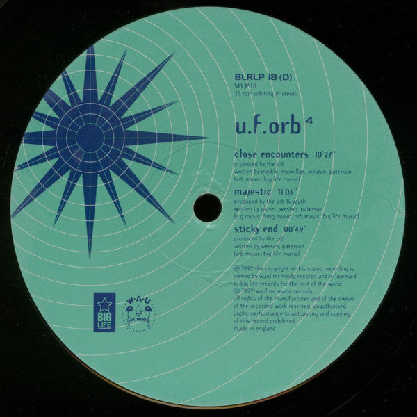 The Orb : U.F.Orb (2xLP, Album + LP, Album, Ltd + Ltd, S/Edition, Blu)
