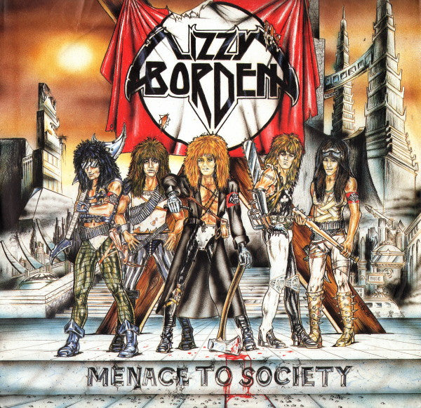 Lizzy Borden : Menace To Society (LP, Album)