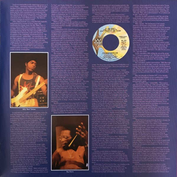 Funkadelic : Music For Your Mother - Funkadelic 45s (2xLP, Comp, Gat)