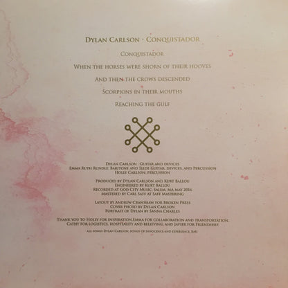 Dylan Carlson : Conquistador  (LP, Album, Cop)