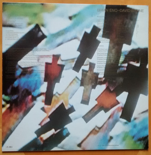 Brian Eno, David Byrne : My Life In The Bush Of Ghosts (LP, Album, M/Print, RP)