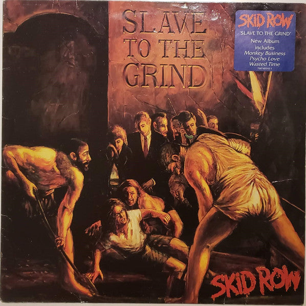 Skid Row : Slave To The Grind (LP, Album)