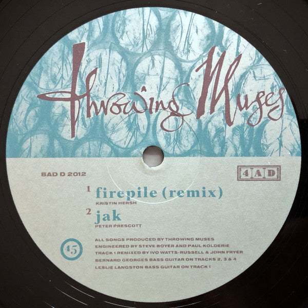 Throwing Muses : Firepile E.P. (Part Two) (12", EP, Ins)