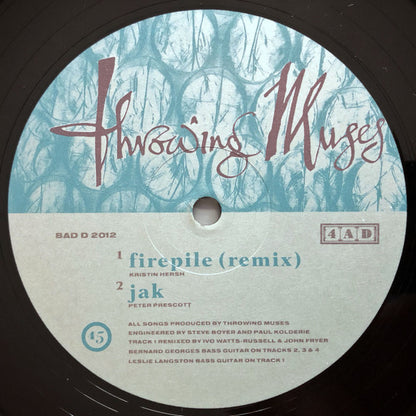 Throwing Muses : Firepile E.P. (Part Two) (12", EP, Ins)