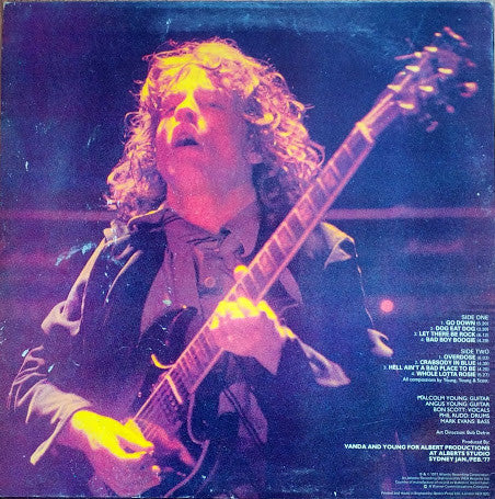 AC/DC : Let There Be Rock (LP, Album, RE)