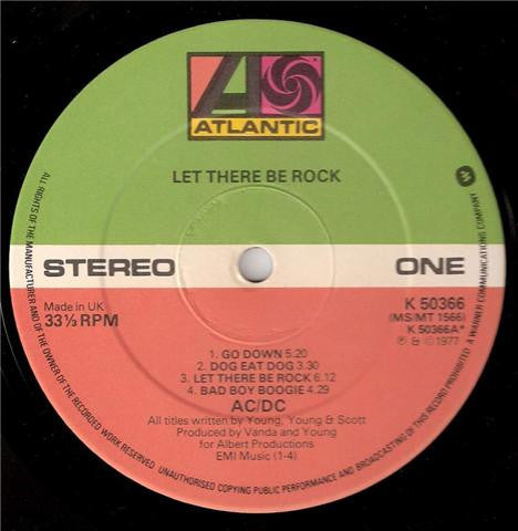 AC/DC : Let There Be Rock (LP, Album, RE)