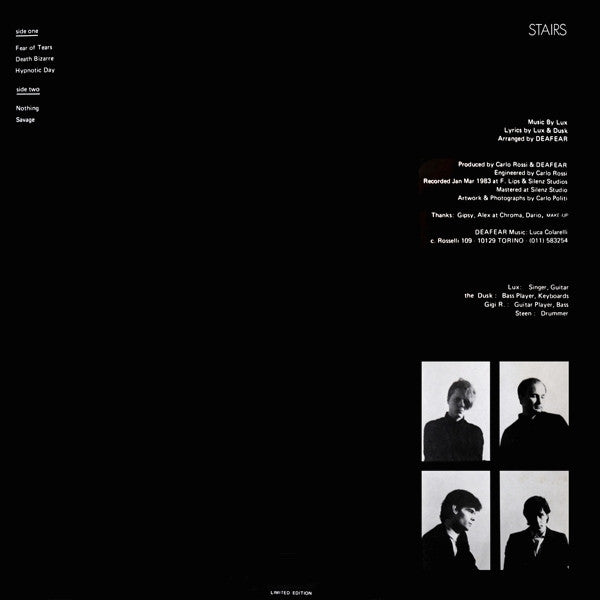 Deafear : Stairs (12", Ltd)