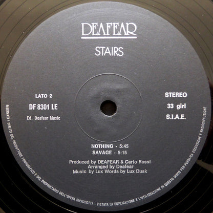 Deafear : Stairs (12", Ltd)