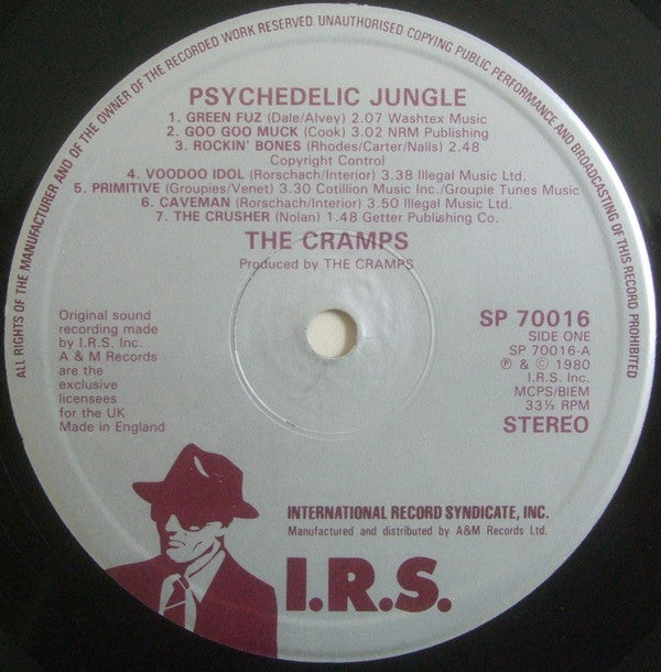 The Cramps : Psychedelic Jungle (LP, Album, PRS)