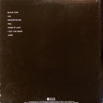 Steely Dan : Aja (LP, Album, Ter)