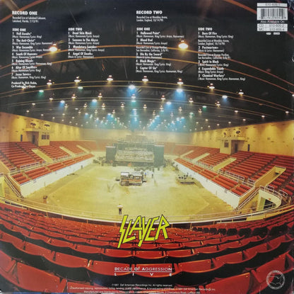 Slayer : Decade Of Aggression Live (2xLP, Album)