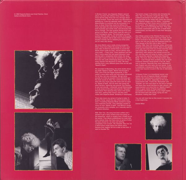 Depeche Mode : A Broken Frame (LP, Album, Ltd, RE, RM, Gat)