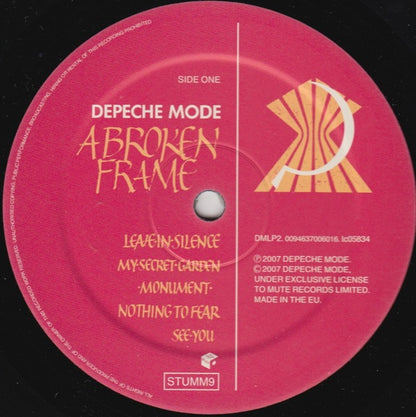 Depeche Mode : A Broken Frame (LP, Album, Ltd, RE, RM, Gat)