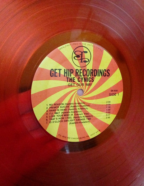 The Cynics (2) : Get Our Way (LP, Album, Cle)