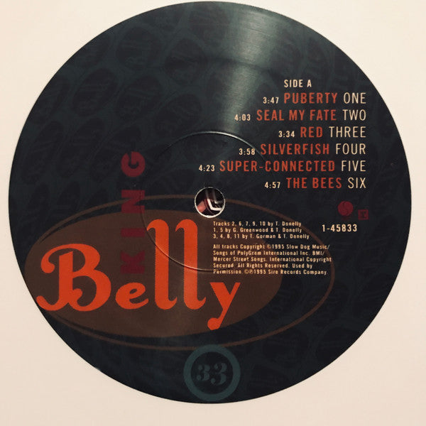 Belly : King (LP, Album, Whi)