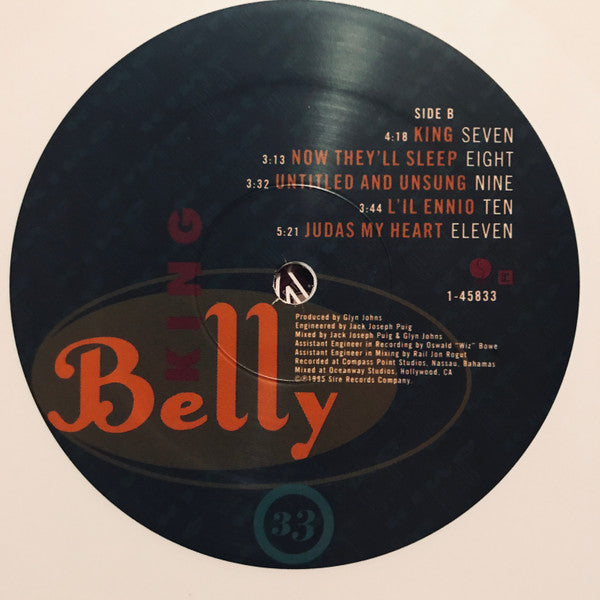 Belly : King (LP, Album, Whi)