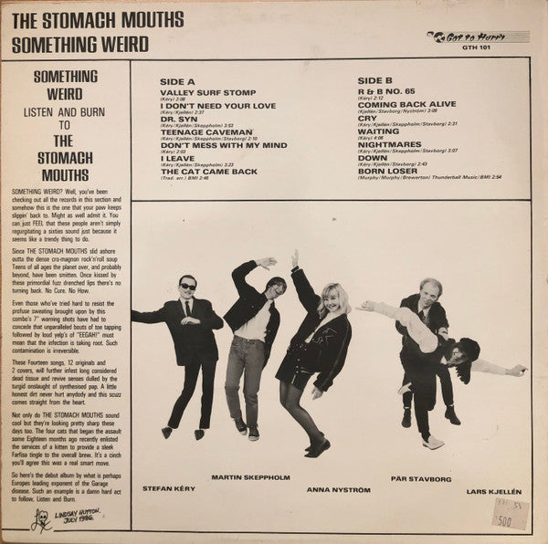 The Stomach Mouths : Something Weird (LP, Album)