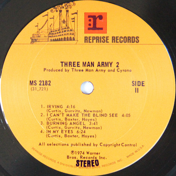 Three Man Army : Two (LP, Album)