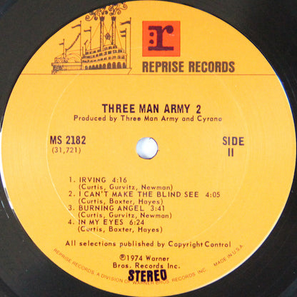 Three Man Army : Two (LP, Album)