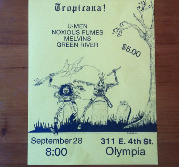 Green River : Live At The Tropicana Olympia WA September 28th 1984 (LP, Album, RSD, Ltd)