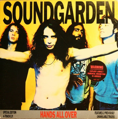Soundgarden : Hands All Over (10", EP, S/Edition)